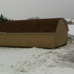 12x20 Barn with 4' Sidewalls West Bend #2